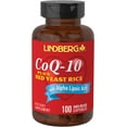 thumbnail image 1 of Coq10 with Red Yeast Rice | 100 Capsules | with Alpha Lipoic Acid | By Lindberg, 1 of 3