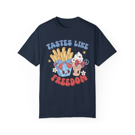 Coquette 4th of July Tastes Like Freedom Comfort Colors Shirt