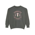 thumbnail image 1 of Coquette Aesthetic Unisex Garment-Dyed Sweatshirt, 1 of 4