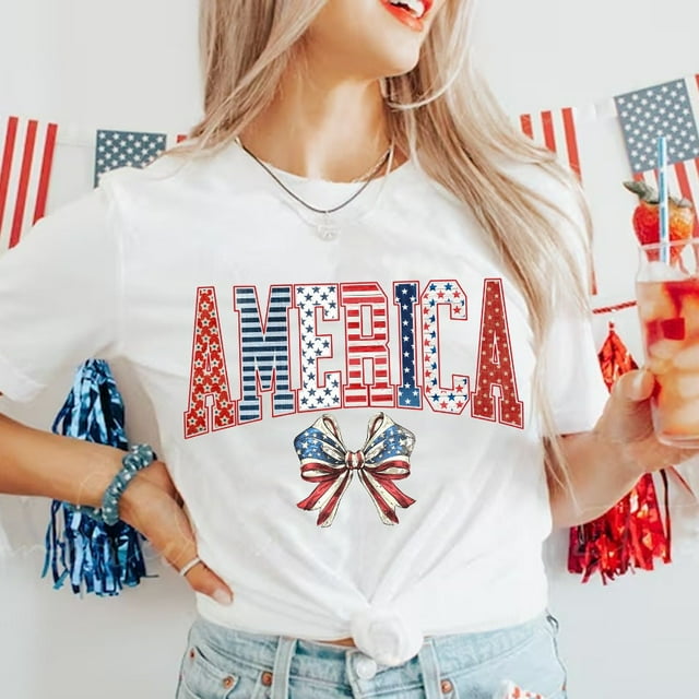 Coquette American Flag png, Coquette Bow png, 4th of July sublimation ...