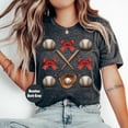 thumbnail image 1 of Coquette Baseball Shirt, Baseball Mom T Shirt, Baseball Season Tee, Baseball Bow Shirt, Game Day Shirt, Baseball Lover Tee Tshirt All Size S-5XL, 1 of 5