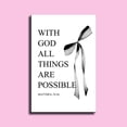 thumbnail image 1 of Coquette Black Bow Poster Bible Wall Art Decor  Bow Bathroom Decor Bow Wall Art Bow Room Decor Aesthetic Living Room Bathroom Decor Trendy Gifts, 1 of 8