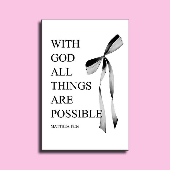 Coquette Black Bow Poster Bible Wall Art Decor Bow Bathroom Decor Bow Wall Art Bow Room Decor Aesthetic Living Room Bathroom Decor Trendy Gifts