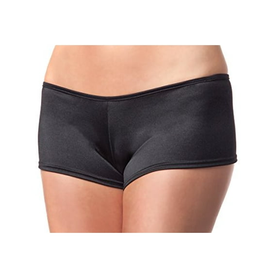 Booty Short - Black Lycra