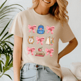 thumbnail image 1 of Coquette Bow , Back To School Shirt, Happy First Day Of School Tshirt, Cute Teacher Gift, 1St Day Of School Tee, School Shirt, Kindergarten, 1 of 5