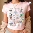 thumbnail image 1 of Coquette Bow Castle Disney World Baby Tee Crop Tank, Mickey and Friends Disney Epcot, Animal Kingdom, , Disney Trip, 1 of 6