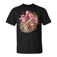 thumbnail image 1 of Coquette Bow Disco Football Game Day Touchdown Season T-Shirt – Fun Sports and Dance Graphic Tee, Retro Disco Style Football Fan Shirt for Women, Game Day Party Apparel, 1 of 3