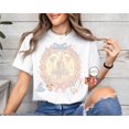 thumbnail image 1 of Coquette Bow Disney Castle Shirt, Magic Kingdom Girly Disney Girl Trip Shirt, WDW Disneyland Birthday Girl, Fantasia Baby Tee, 1 of 5