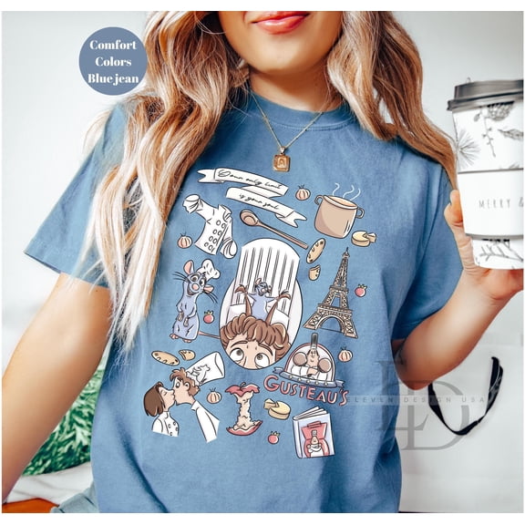 Coquette Bow Disney Ratatouille Little Chef Remy T-Shirt, Ratatouille Chef Shirt,Your Limit Is Your Soul,Chef Remy Tee,