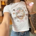 thumbnail image 1 of Coquette Bow Disney Snacks Baby Tee Crop Tank, I'm Here for the Snacks Disney Girl Trip Crop Top, Girly Disney World Disneyland Epcot, 1 of 6