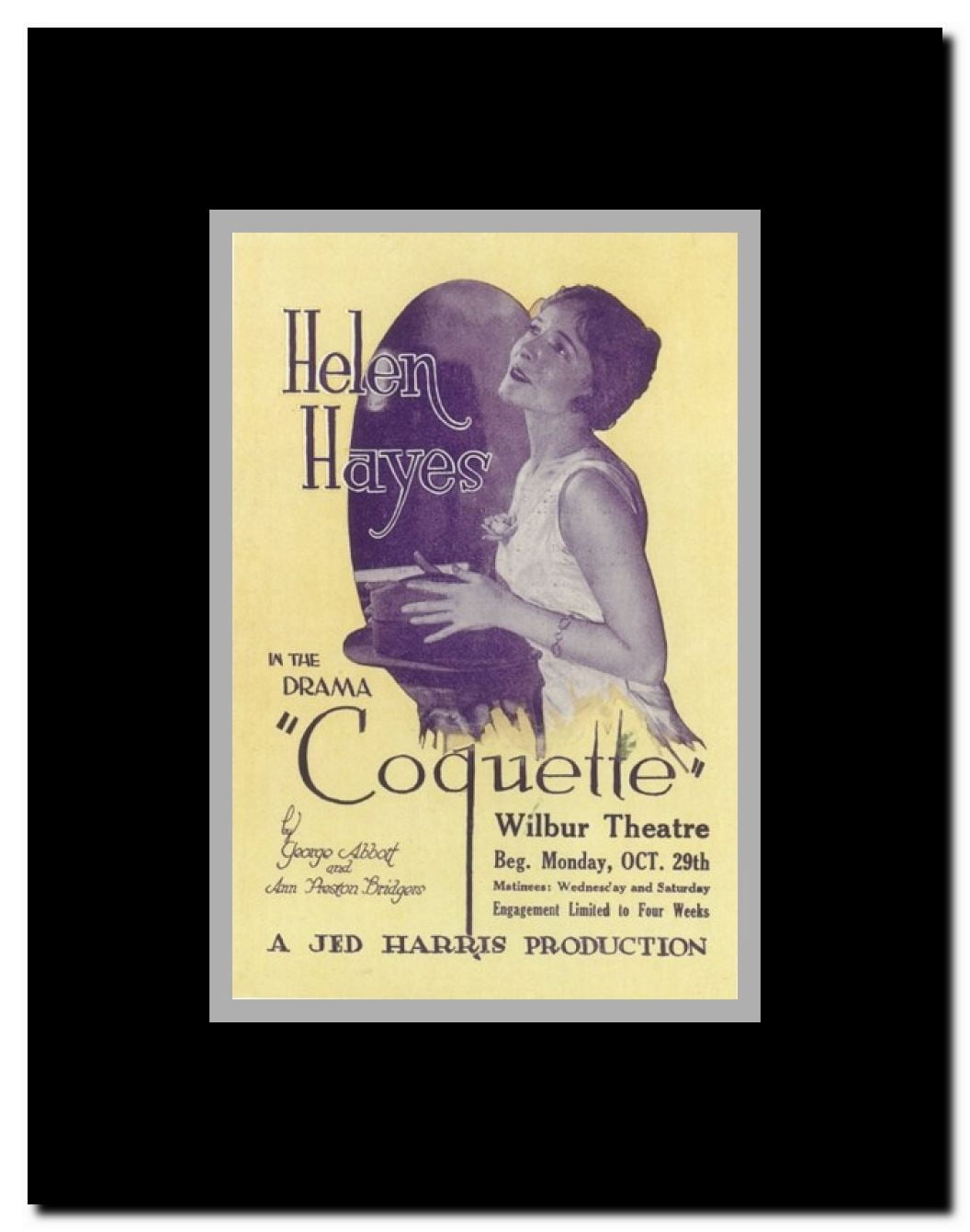 Coquette (Broadway) Framed Movie Poster