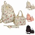 thumbnail image 1 of Coquette Cherry Backpack - Cute Kawaii Backpack 3PC Set Aesthetic Daypack Cute Rucksack,White, 1 of 6