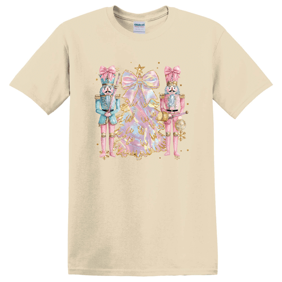 Coquette Christmas Tree Nutcracker Graphic T-Shirt