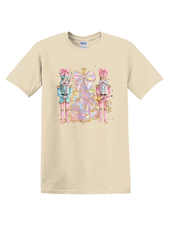 Coquette Christmas Tree Nutcracker Graphic T-Shirt