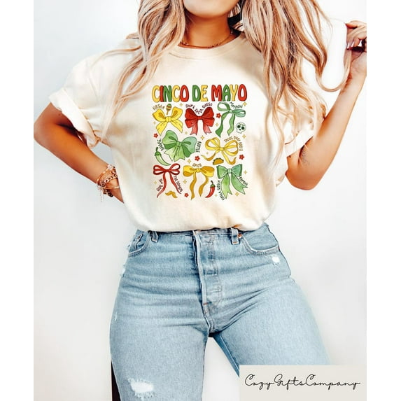 Coquette Cinco De Mayo T-shirt, Mexico Celebration Shirt, Cinco De Mayo Festival Sweatshirt, Mexican Fiesta Party Gift