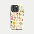 thumbnail image 1 of Coquette Collage Phone Case, Preppy Cute Aesthetic Bows Hearts 17 16 15 14 13 12 11 Pro Max, 1 of 2