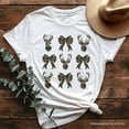 thumbnail image 1 of Coquette Deer Hunt T-Shirt, Camo Woodland Hunting Tee, 1 of 6