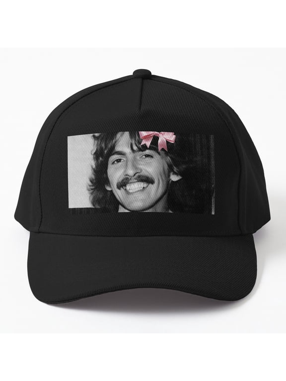Coquette George Joyous Baseball Hat, Cheerful Pointer Dog Character Graphic Design, Classic Cap