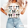 thumbnail image 1 of Coquette Ghost Iced Coffee Latte Lover T-Shirt, Unisex T-Shirt, 1 of 2