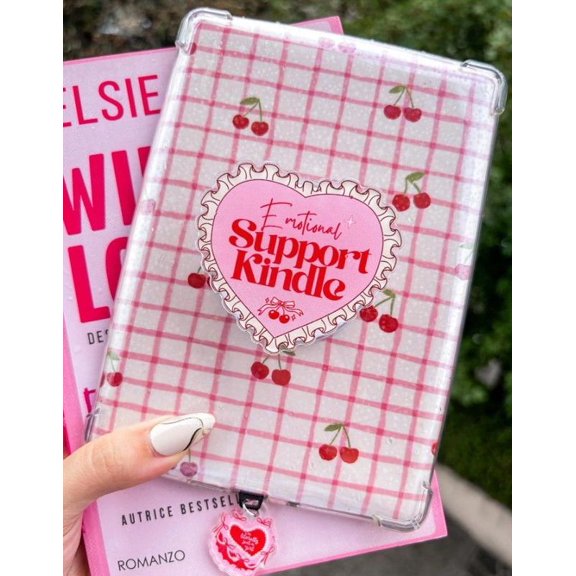 Coquette Grip Emotional Support Phone Grip/Kobo Grip Magnetic Holder Accessories Bookish Merch Gift for Book Lover