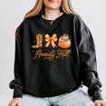 thumbnail image 1 of Coquette Howdy Fall - Women's Lightweight Garment Dyed Sweatshirt, 1 of 13