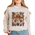 thumbnail image 1 of Coquette Howdy Stacked - Women's Graphic Sweatshirt, 1 of 15
