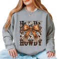 thumbnail image 1 of Coquette Howdy Stacked - Women's Graphic Sweatshirt, 1 of 15
