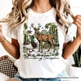 thumbnail image 1 of Coquette Hunting Season T-Shirt, Rustic Wildlife Hunter Tee, 1 of 6