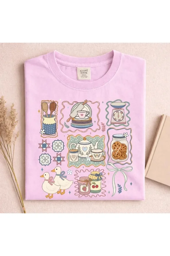 Coquette Kitchen Cute T-Shirt Aesthetic Style