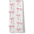 thumbnail image 1 of Coquette Kitchen Towels - Pink Preppy Bow Girly Dish Towels,Cute Trendy Funky Bowknot Decorative Absorbent Dishcloths Hand Towels for Kitchen Home Bathroom Girls Drom Decor 18x26 Inches, 1 of 6