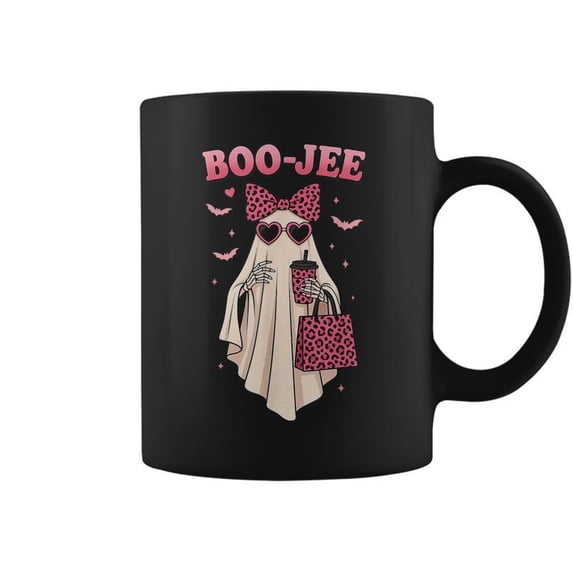 Coquette Leopard Ghost Coffee Boo Jee Halloween Boujee Ghost Coffee ...