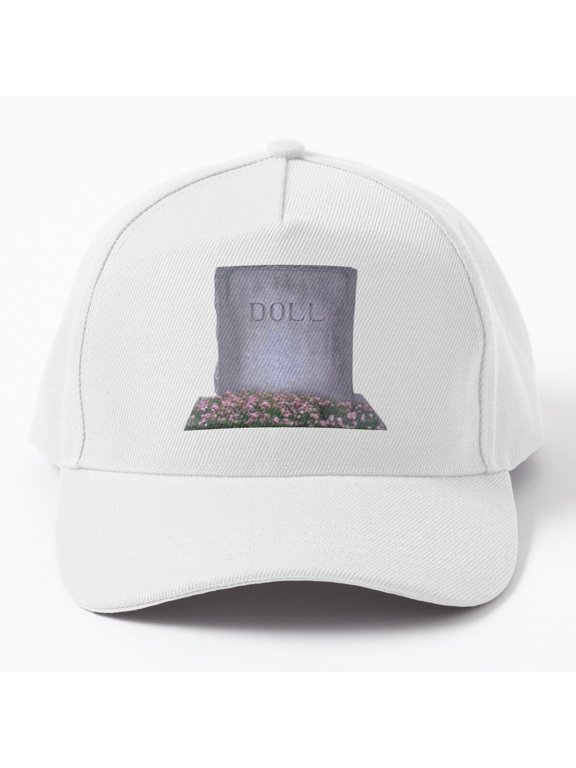 Coquette Lizzy Grant Baseball Cap, Doll Gravestone Whisper Ribbon Aesthetic Design, Classic Hat