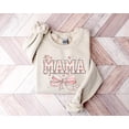 thumbnail image 1 of Coquette Mama Bow Mother’s Day Birthday New Mom Reveal Sweatshirt All Size S-5Xl, 1 of 5
