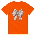 thumbnail image 1 of Women's Trendy Bow Graphic T-Shirt - Soft Cotton Casual Tee, Aesthetic Vintage-Inspired, 1 of 3