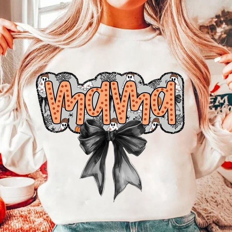 MODNTOGA Women's Halloween Sweatshirt - Pumpkin Ghost Dog Graphic, Long Sleeve Pullover, Fall Vibes