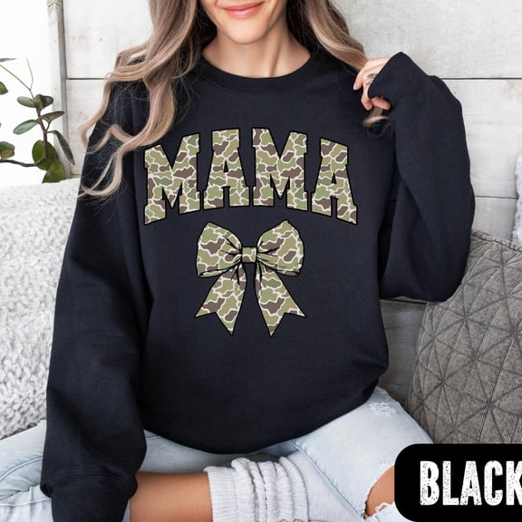 Coquette Mama T-Shirt, Camo Mama T-Shirt, Mothers Day Gift, Hunting Mom T-Shirt, Camouflag