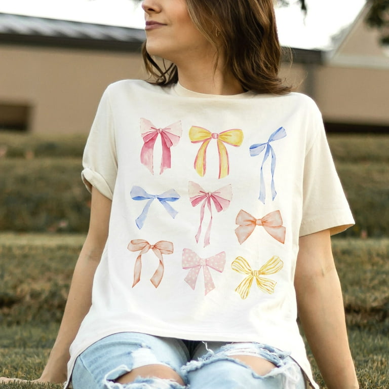 Multi-Colored Bow Top Multi-Colored Bow Top