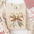 thumbnail image 1 of Coquette Nativity Scene Sweatshirt, Coquette Bow Jesus Shirt, Nativity Christmas Shirt, Love Like Jesus Shirt,Lightweight Sweater,Baby Jesus, 1 of 5