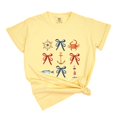 thumbnail image 1 of Coquette Nautical Collage - Women's Garment Dyed Tee, 1 of 14