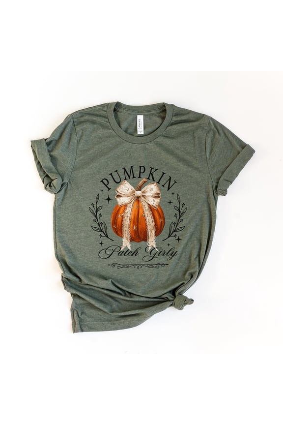 Coquette Pumpkin Patch Girly - Women's Short Sleeve Graphic T-Shirt