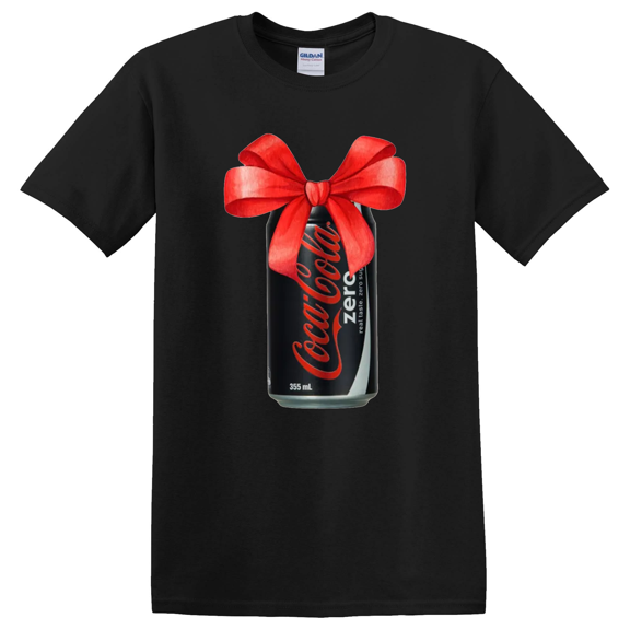 Coquette Red Bow Soda Zero Inspired Trendy Graphic Design T-shirt