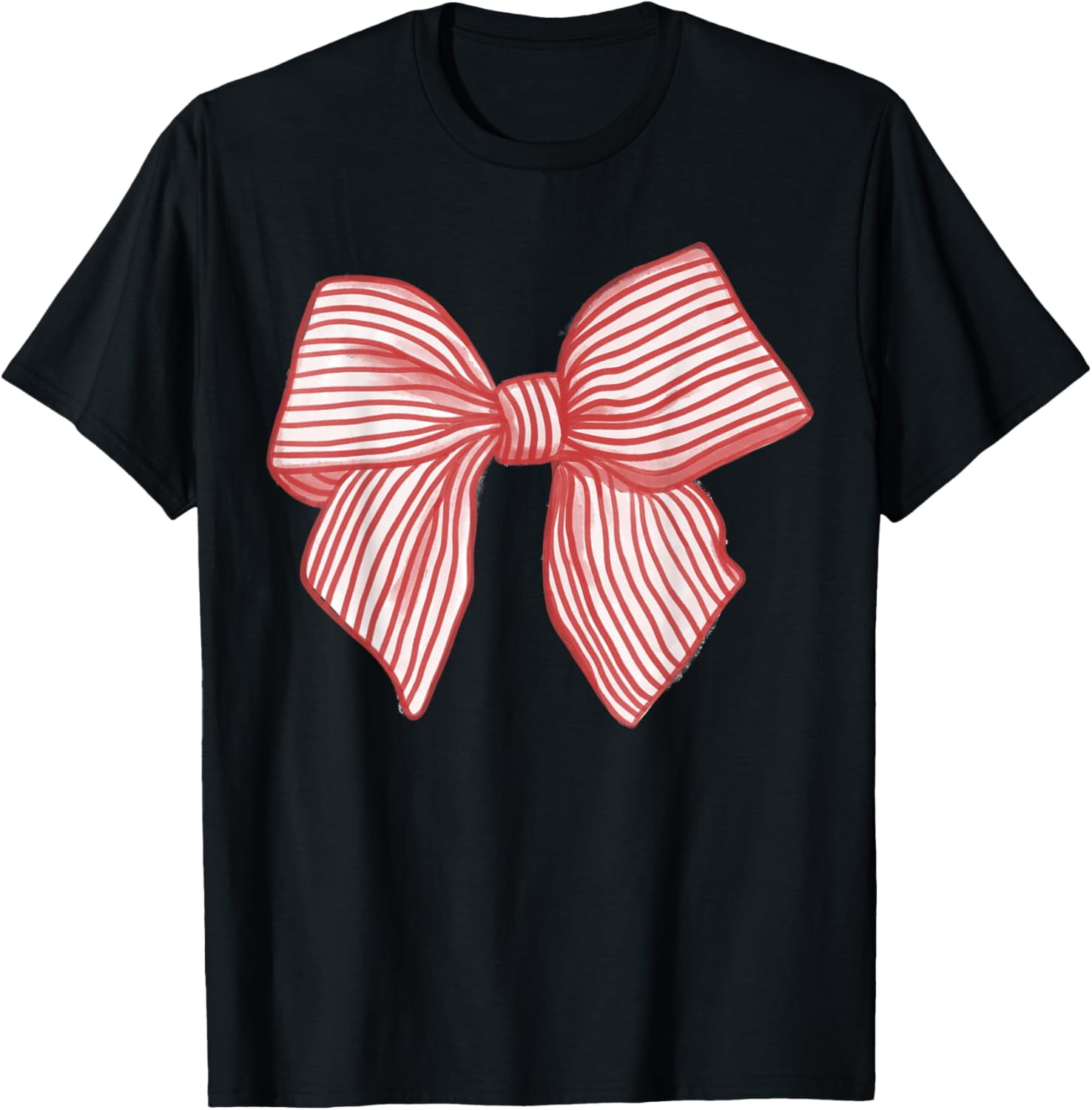 Choupette Red-Blue Stripe T Shirt