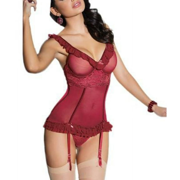 Coquette Ruffle Bustier