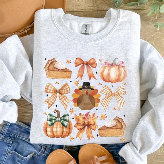Coquette Thanksgiving T-Shirt, Coquette Fall T-Shirt, Turkey T-Shirt, Coquette Aesthetic T