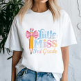 thumbnail image 1 of Coquette Third Grade Tie Dye, Back To School Shirt, Happy First Day Of School Tshirt, Cute Teacher Gift, 1St Day Of School Tee, School Shirt, Kindergarten, 1 of 5