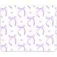thumbnail image 1 of Coquette Trendy Pink Bow Mouse Pad,Funky Bowknot Personalized Mouse Mat Design,Pink Mouse pad for Desk Home Office Gaming Working,Gifts for Girls Women Female Friends,9x8 inches(Purple), 1 of 4
