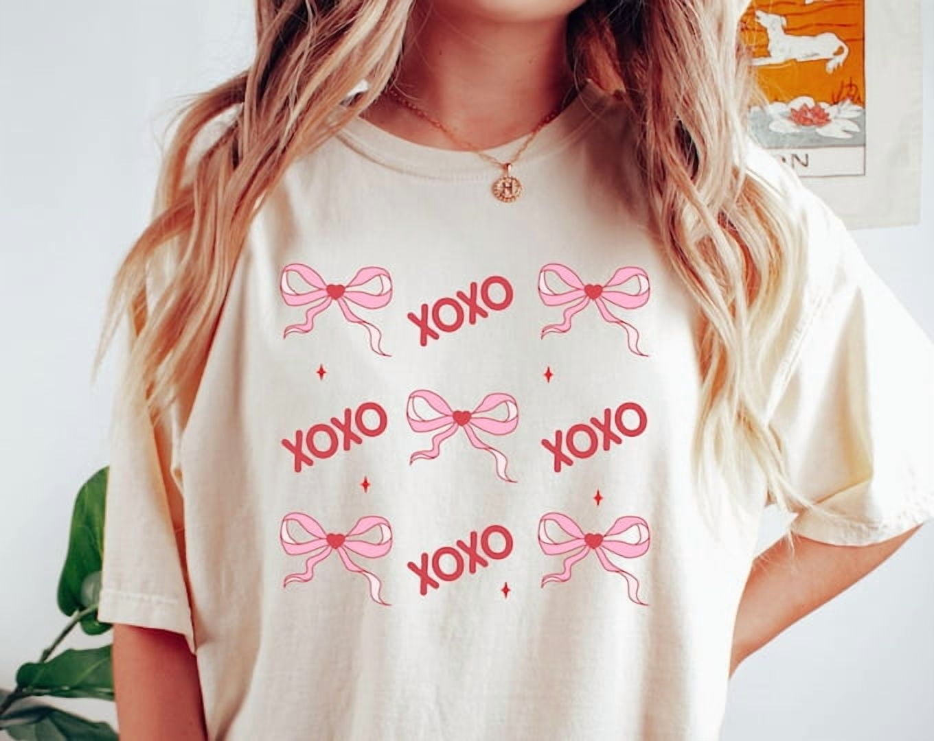 Coquette XOXO T-Shirt: Valentines Day Tee - Walmart.com