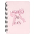thumbnail image 1 of Coquettte Bow Notebook Stuff School Cute Notebook 6.18 X 8.34 Inches Aesthetic Journal School Stationary For Girly Women, 1 of 7