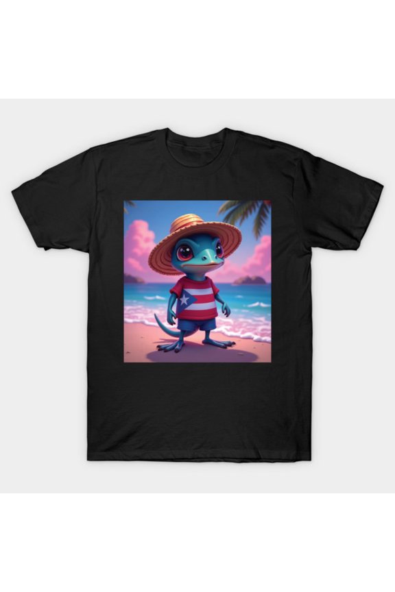 Coqui 2 Puerto Rico National Frog Animal Pride Graphic Unisex T-Shirt