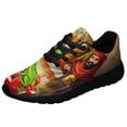 thumbnail image 1 of Coqui Frog Three Kings ChriStas Puerto Rico Shoes Sneakers Black Size 10.5, 1 of 7